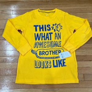 Carter’s This is What An Awesome Brother looks like long sleeve top